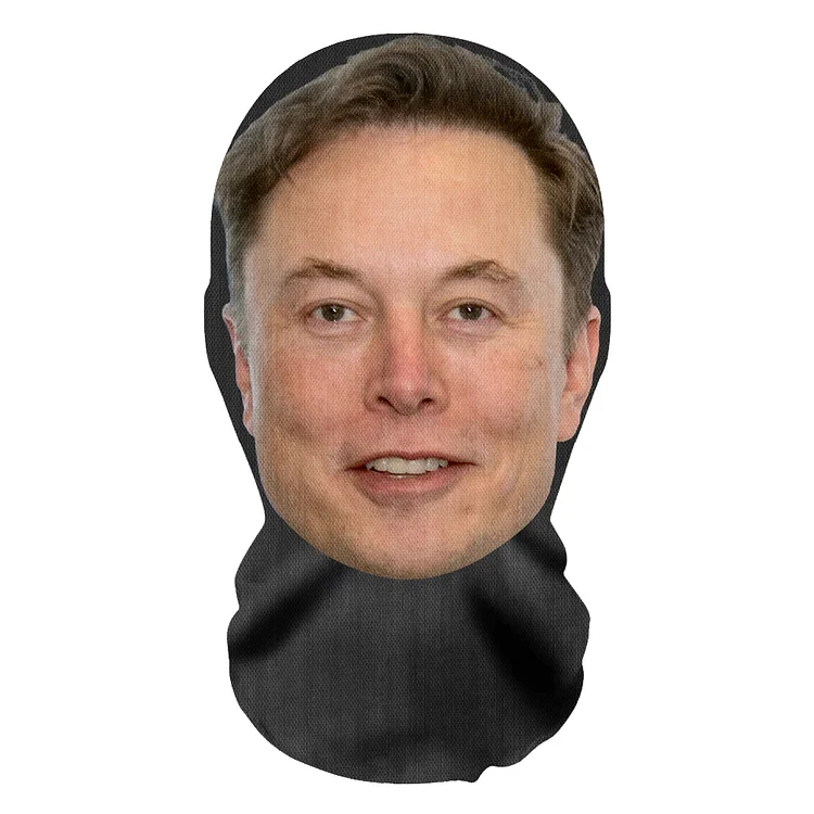3D Spoof Face Simulation Headgear-Musk
