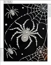 Diamond Painting-DIY Special Shaped Drill Pearl Painting Spider(35x45cm)