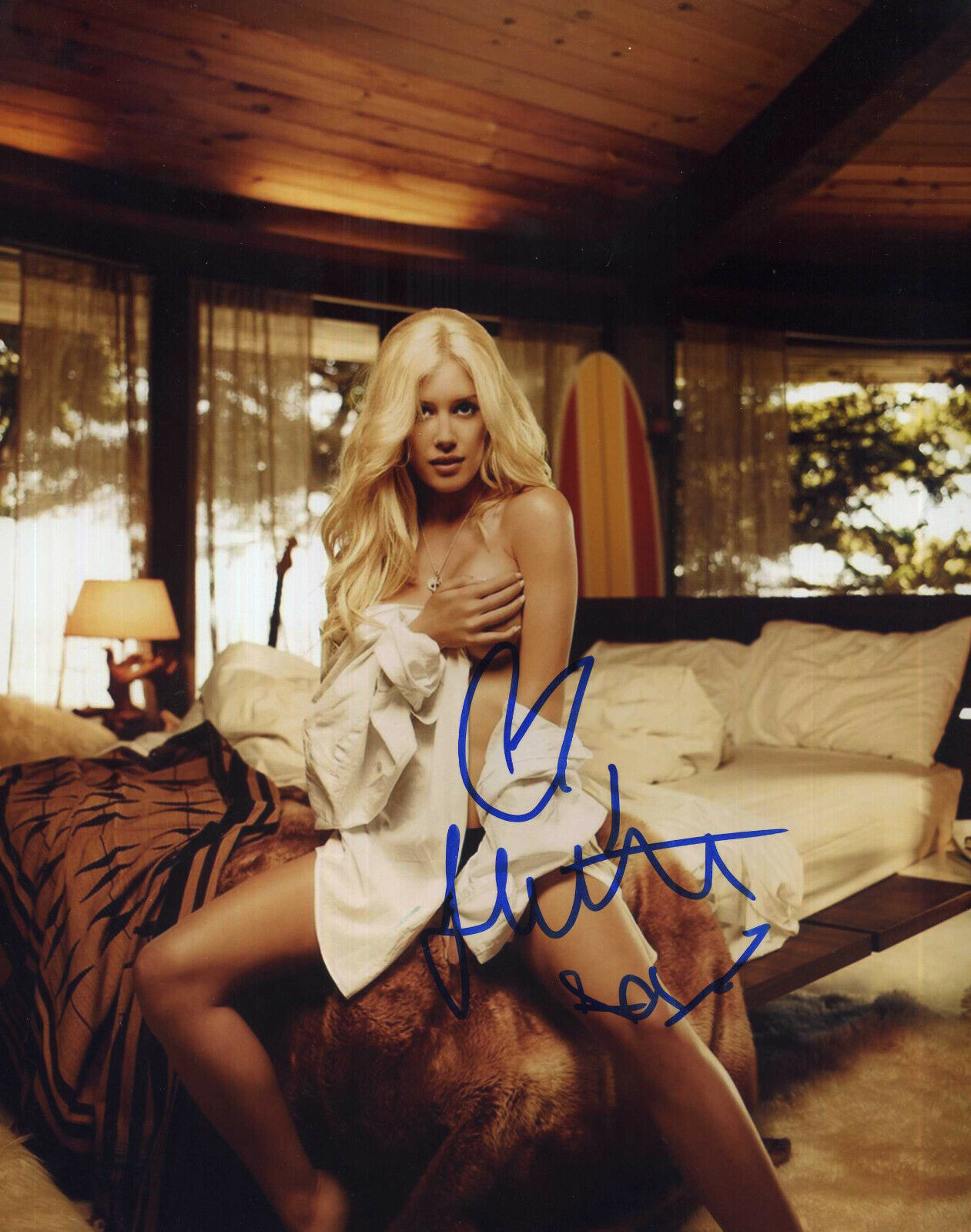 HEIDI PRATT Signed Sexy Photo Poster paintinggraph - TV Personality, Actress & Singer - Preprint