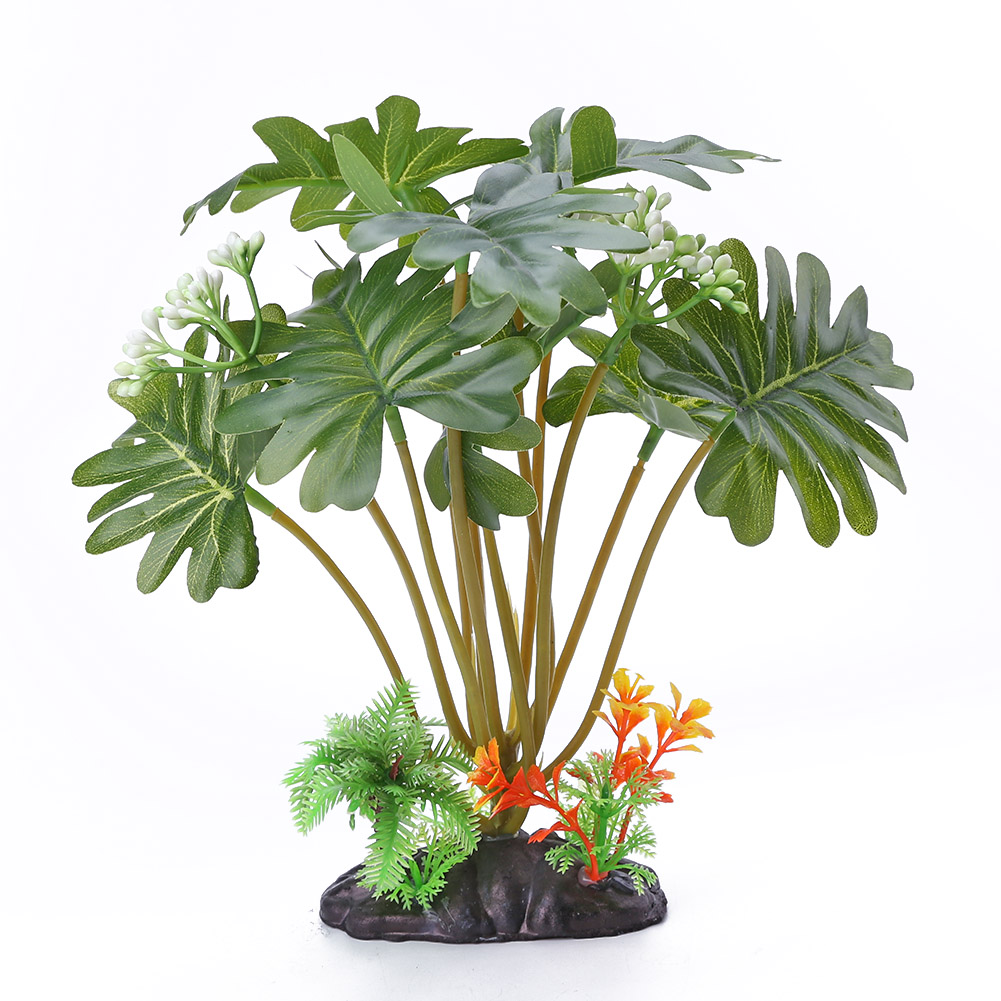 

Artificial Fern Weed Water Grass Fish Tank Plant Viewing for Aquarium Decor, 501 Original