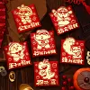 6PCS Chinese New Year Best Wishes Red Packet Envelope