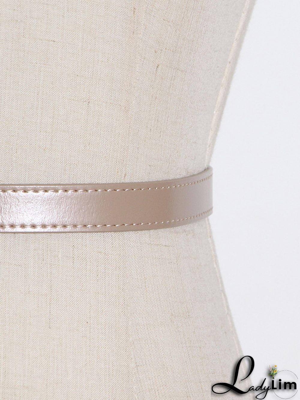 Asymmetric Solid Color Belts