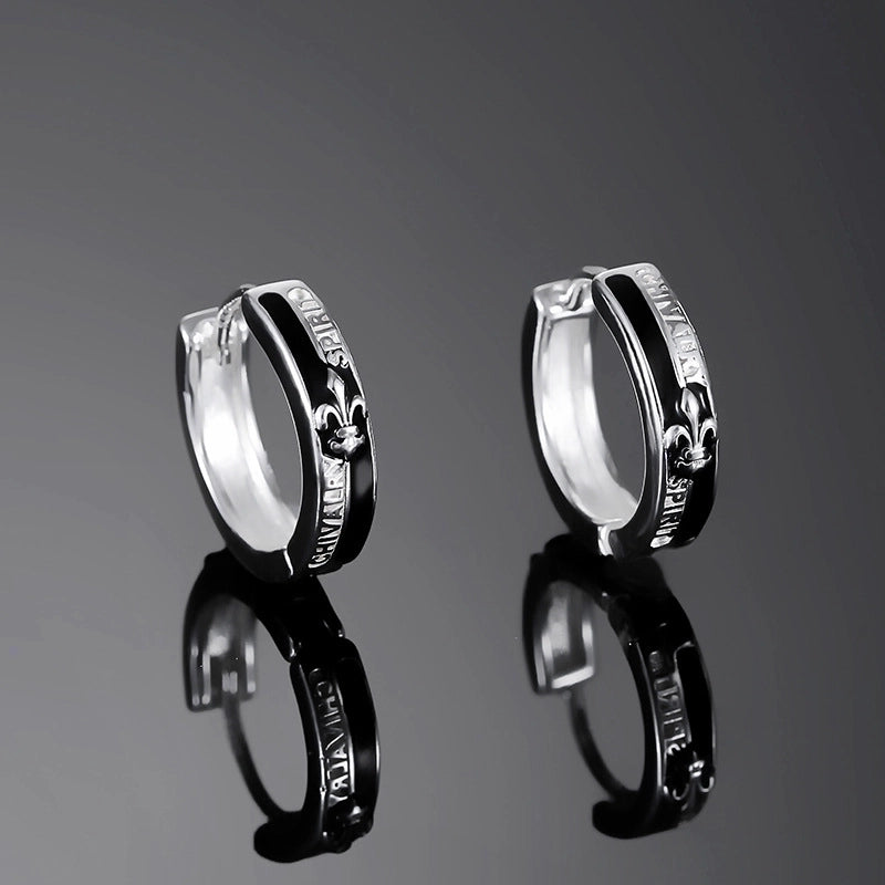 1 Pair Hip-hop Geometric Plating Copper Earrings