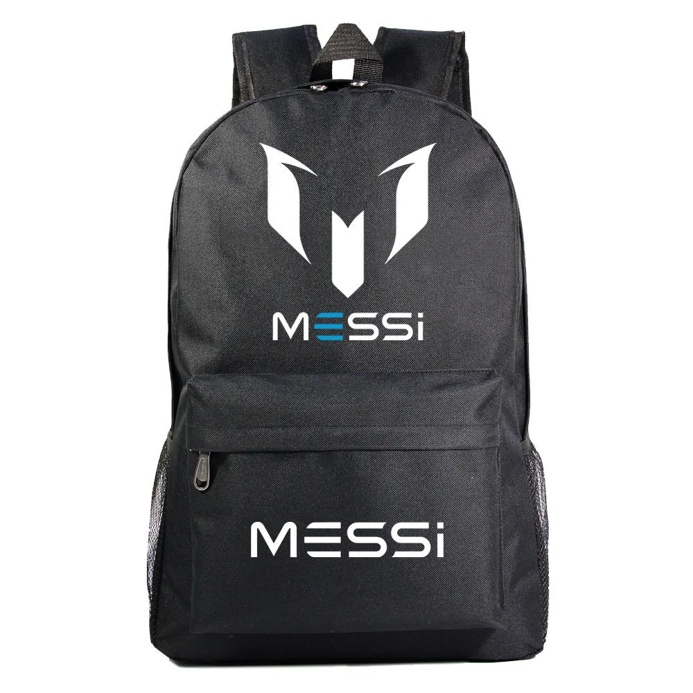 Buzzdaisy Get Your Young Soccer Star Ready with our Lionel Messi Theme School Bag - Durable, Waterproof and Laptop-Ready!