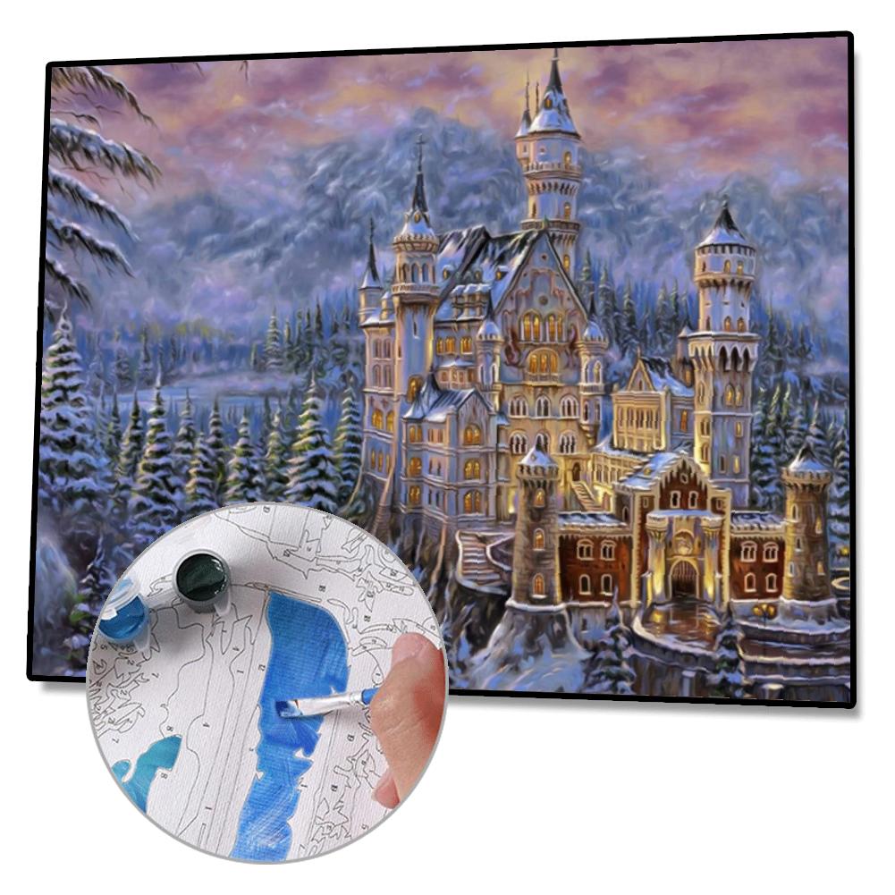 Paint By Numbers Castle 50*40CM