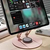 Girly pink desktop rotatable foldable portable stand multifunctional 360 degree rotation
