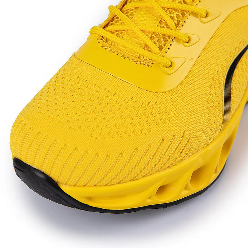 Softsfeel Women's Relieve Foot Pain Perfect Walking Shoes - Yellow