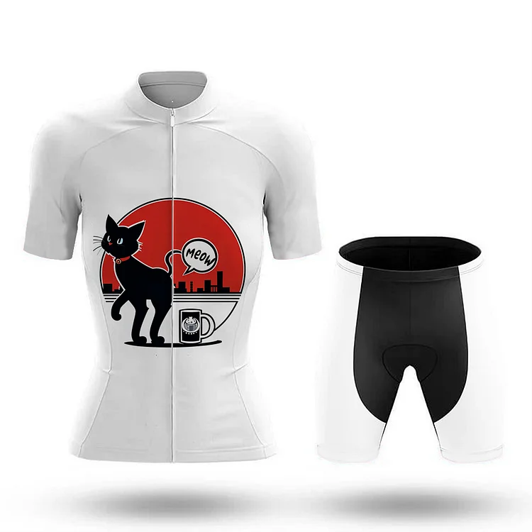 Cat and Coffee Women's Cycling Kit