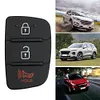 3 Buttons Flip Folding Remote Car Key Shell Pad Replacement for Hyundai