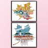 (2pcs) Maple City-14CT Stamped Cross Stitch 37*33cm(Bundle Sale)