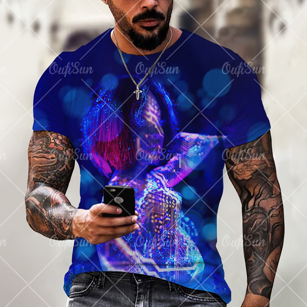 

Hip Hop - 3D Printed Men T Shirt, Xl, 501 Original