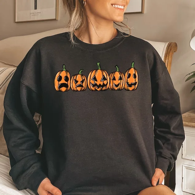 Halloween Pumpkin Sweatshirt