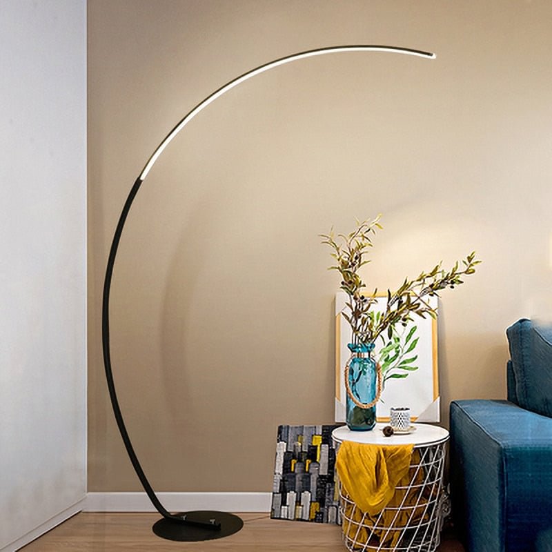 Modern Remote Control LED Floor Lamp Standing Lamp For Living Room