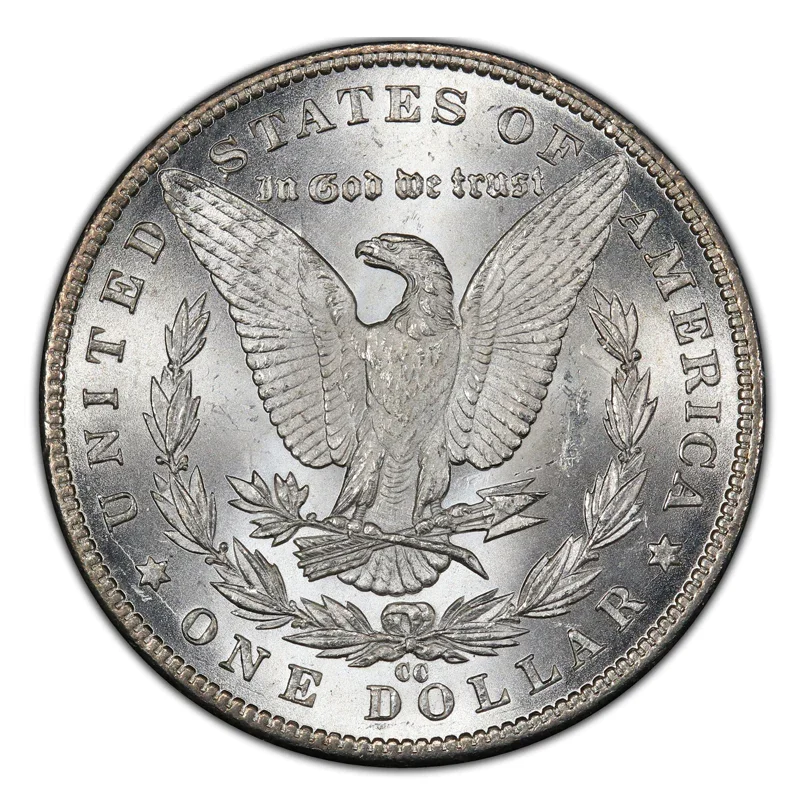 1889-CC Morgan Silver Dollar