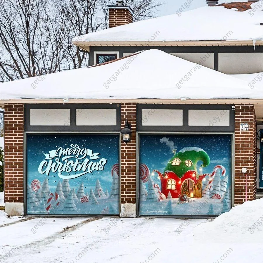 Christmas Wonderland | GarageBuddy Garage Door Cover