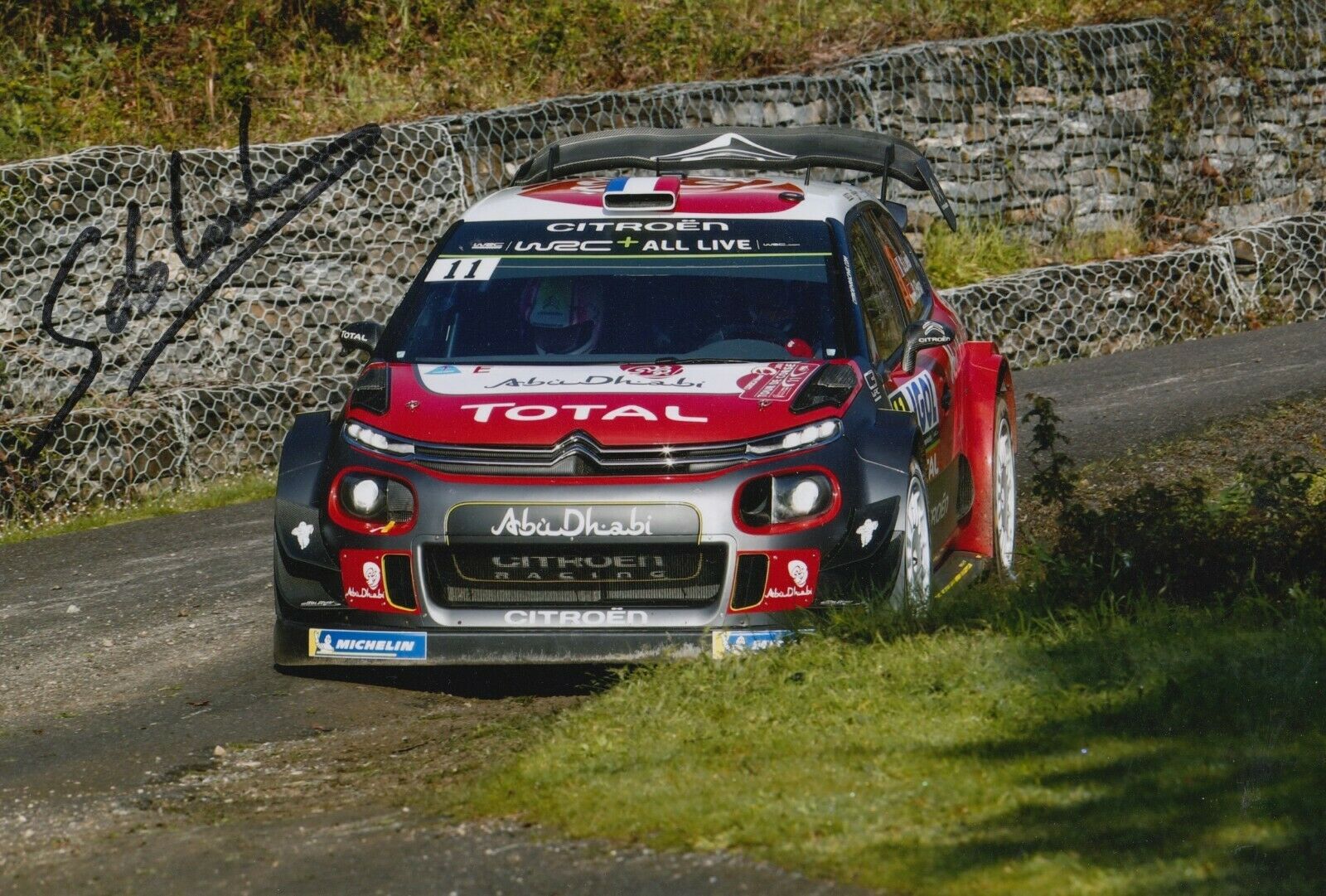 Sebastien Loeb Hand Signed 12x8 Photo Poster painting - Rally Autograph.