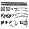 Autodevil Timing Chain Kit Water Pump 5.6L Fit for Titan 2010-2015 for Armada-auto 05-15 for NV2500/NV3500 2012-2016 for Pathfinder-auto 10-12 for for QX56 07-10 Car Engine Time Replacement Parts