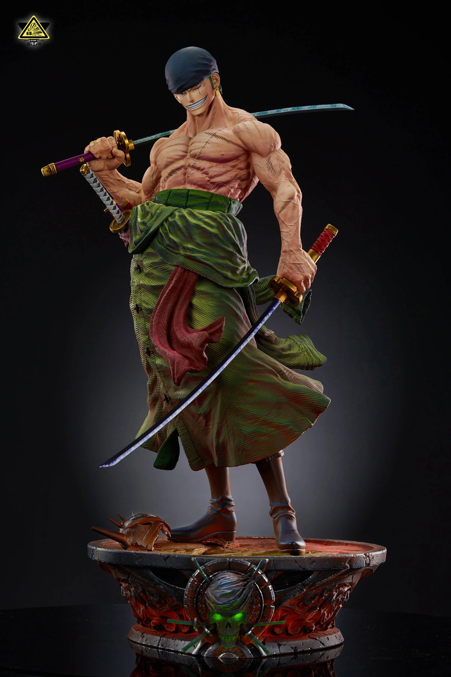 POP & 1/4 Scale Standing Roronoa Zoro - ONE PIECE Resin POP & 1/4 Scale Standing Roronoa Zoro - ONE PIECE Resin