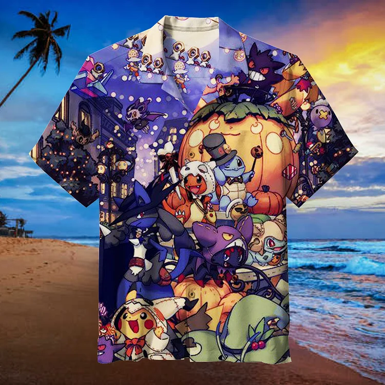 Pokémon|Unisex Hawaiian Shirt
