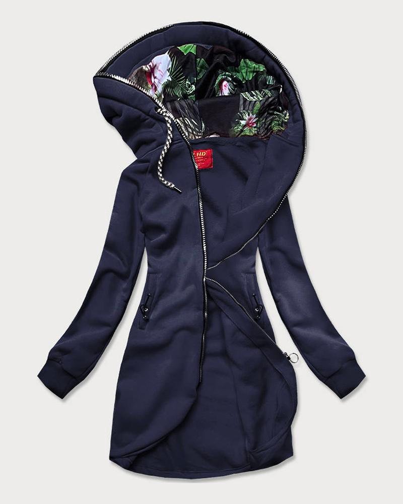 Women's long-sleeved casual  Hoodies-111035