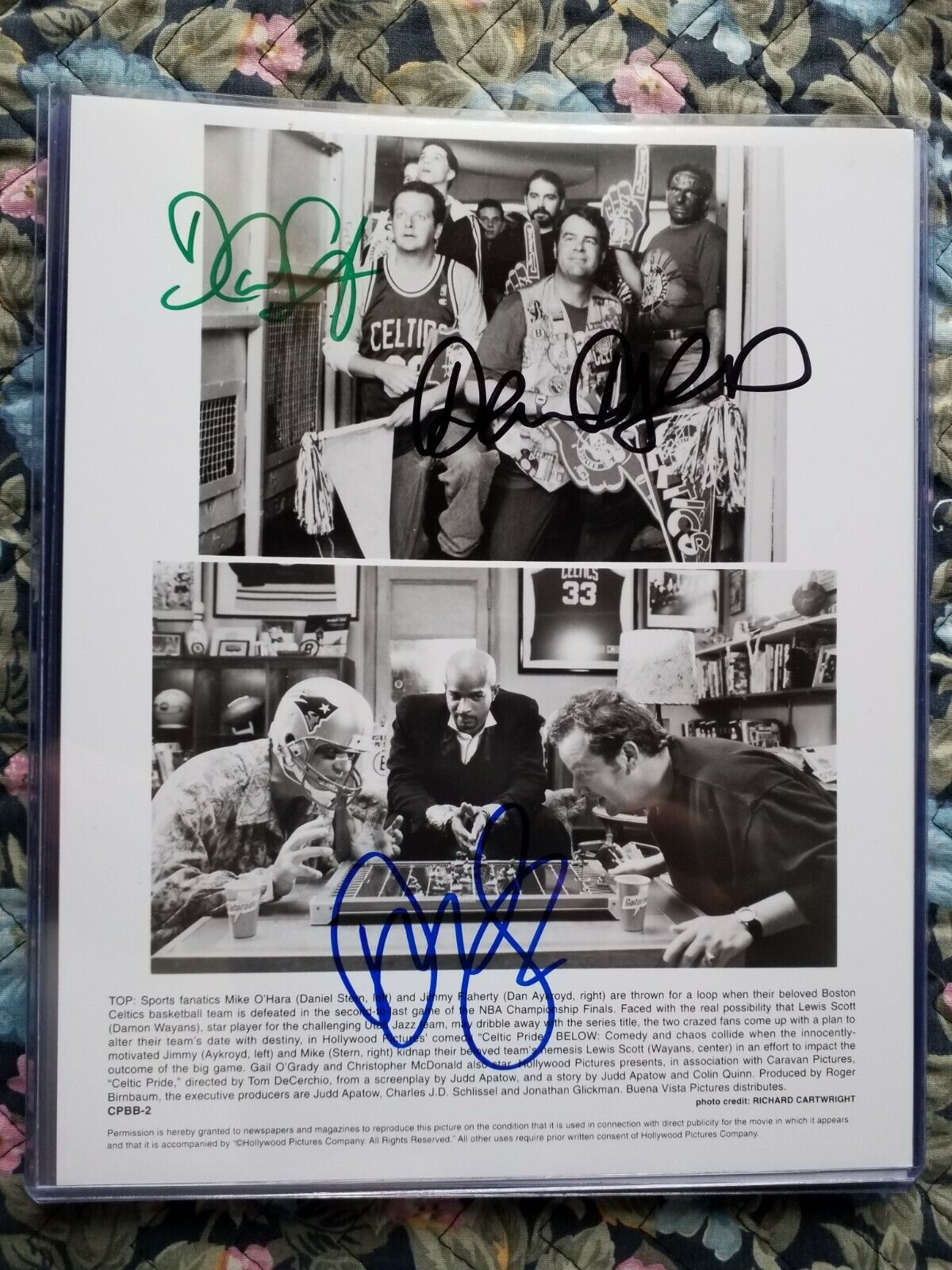 DAN AYKROYD Daniel Stern DAMON WAYANS Signed AUTOGRAPH 8 x 10 Photo Poster painting