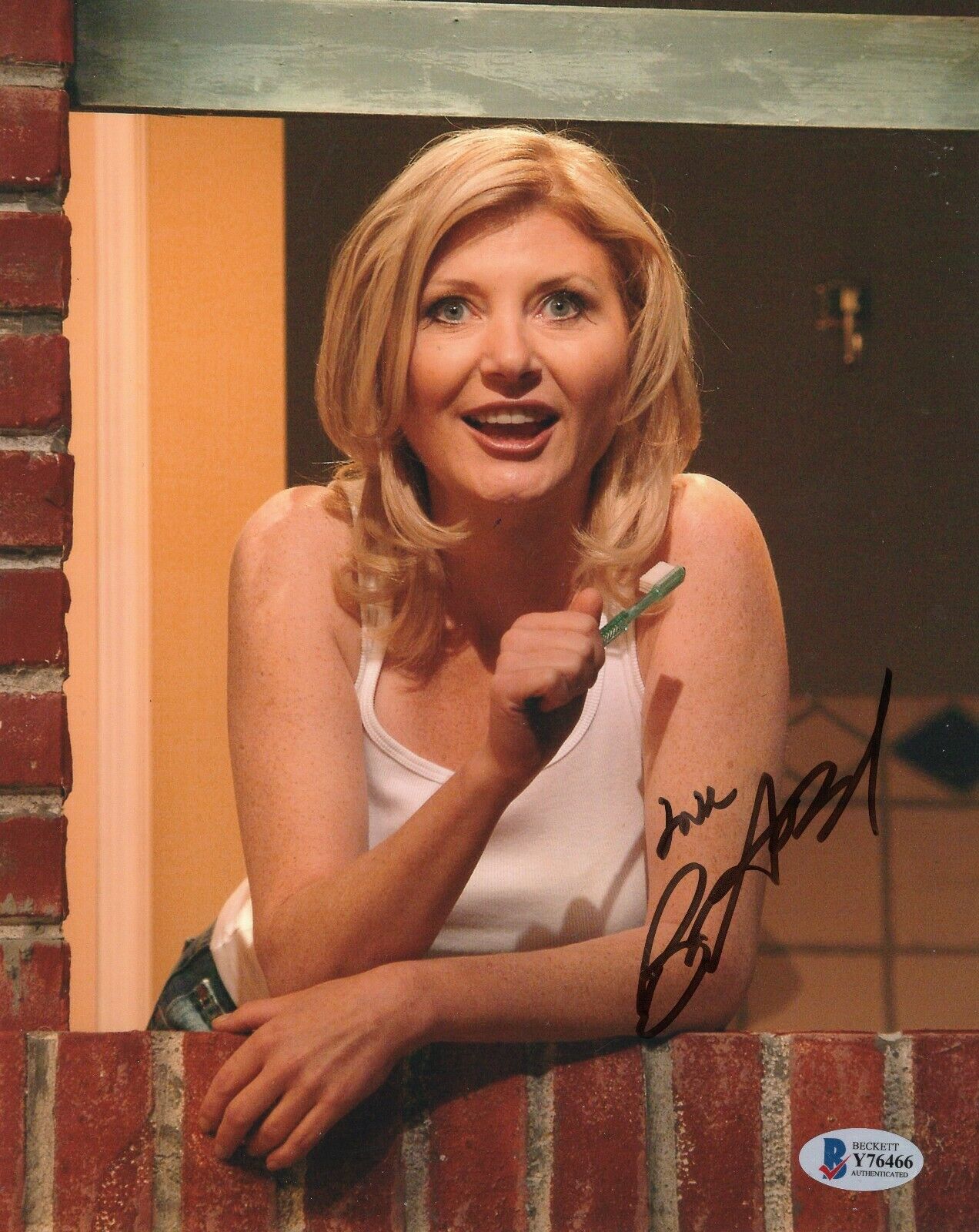 Beth Broderick Sabrina the Teenage Witch Signed 8x10 Photo Poster painting w/Beckett COA Y76466