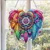 DIY Double Sided Special Shaped Love Dream Catcher Hanging Diamond Art Kit 