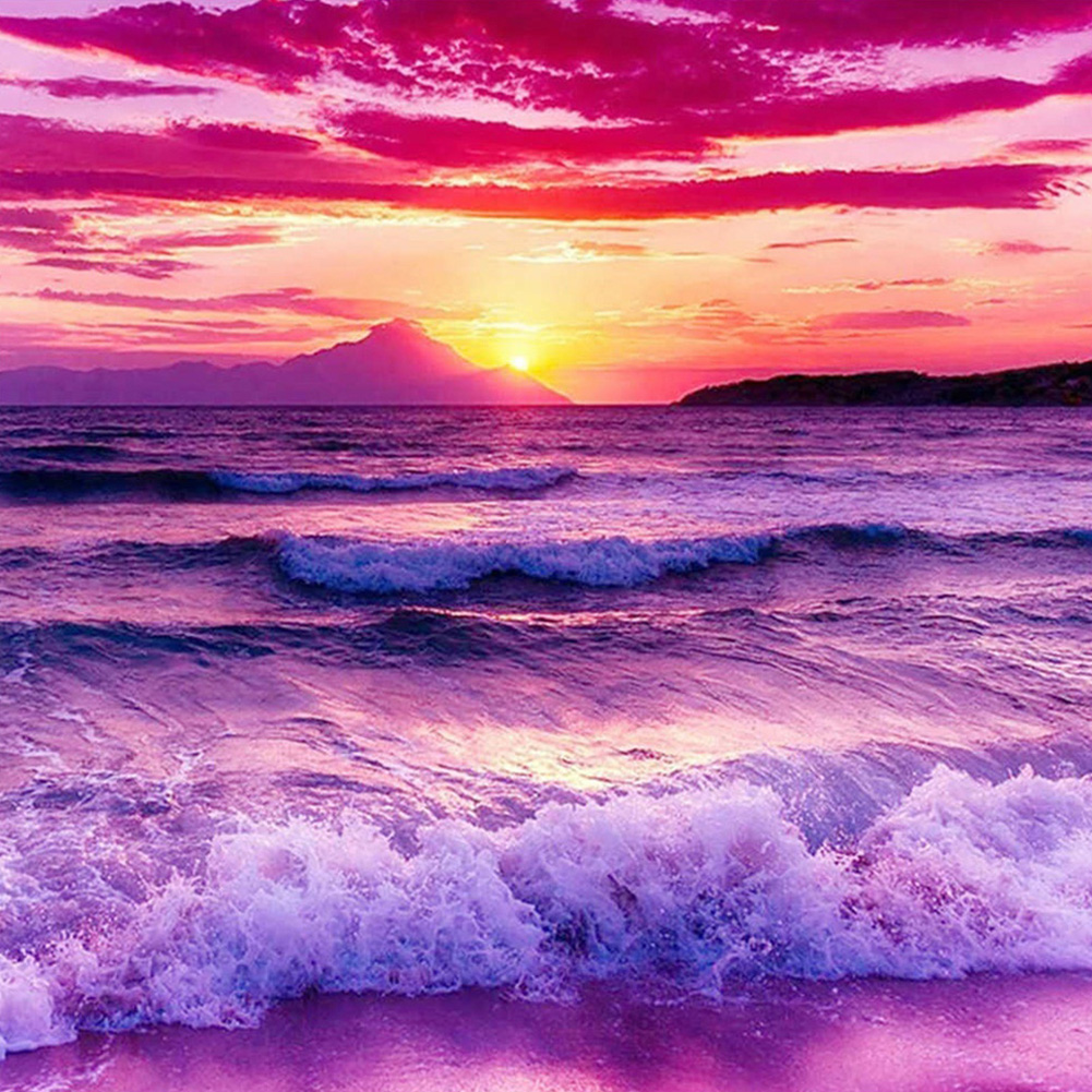 

Dusk Seascape Canvas Painting Wall Art Posters Print Picture Home Decor, 501 Original