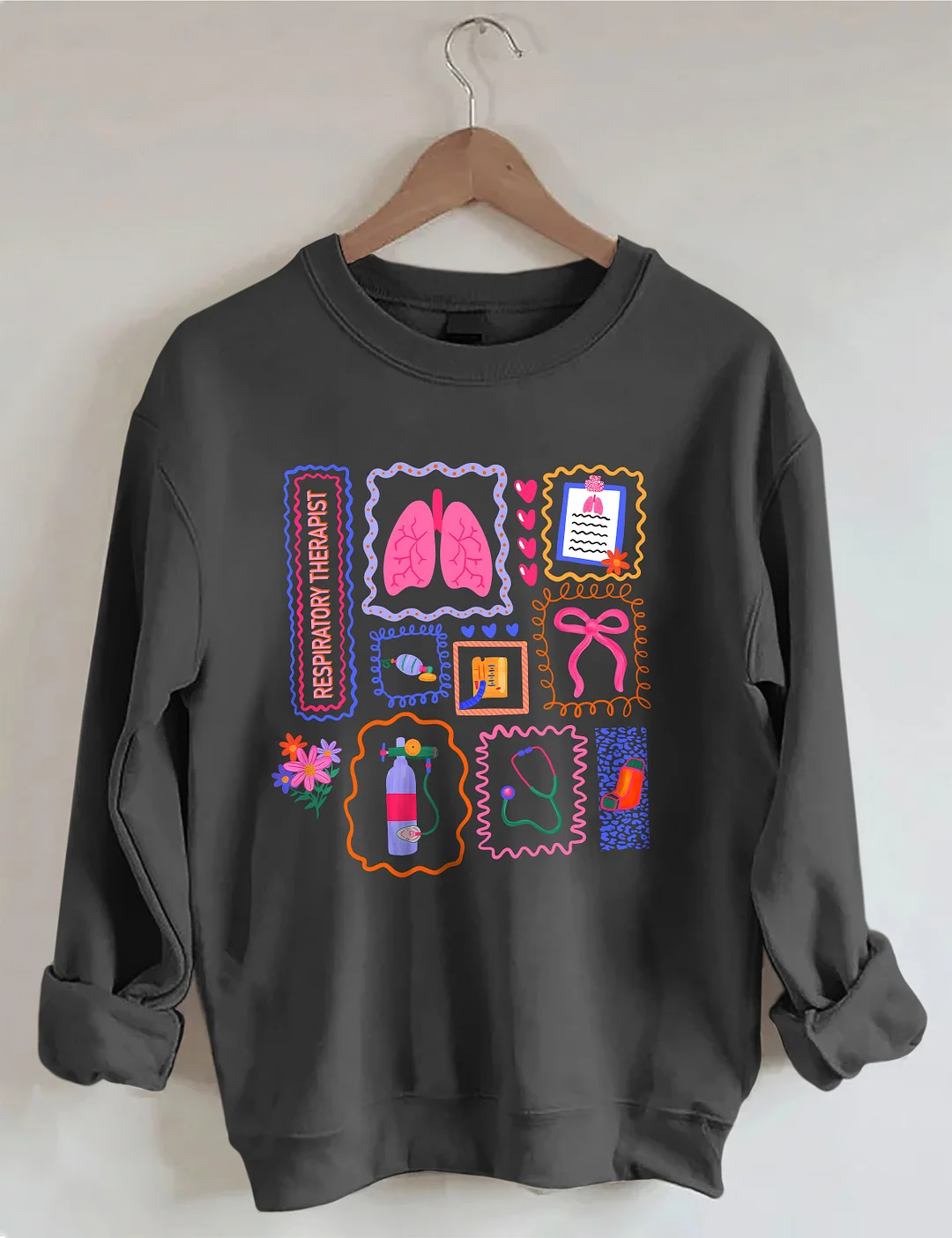 Cute Respiratory Therapist Sweatshirt