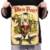 WWII German Gunner Girl - Metal Tin Signs(8*12Inch/12*16Inch)