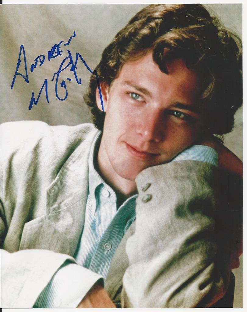 Andrew McCarthy signed Photo Poster painting