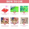 (US Local)Special Shape Highland Yak 5D DIY Diamond Painting Clutch Bag for Women Girls