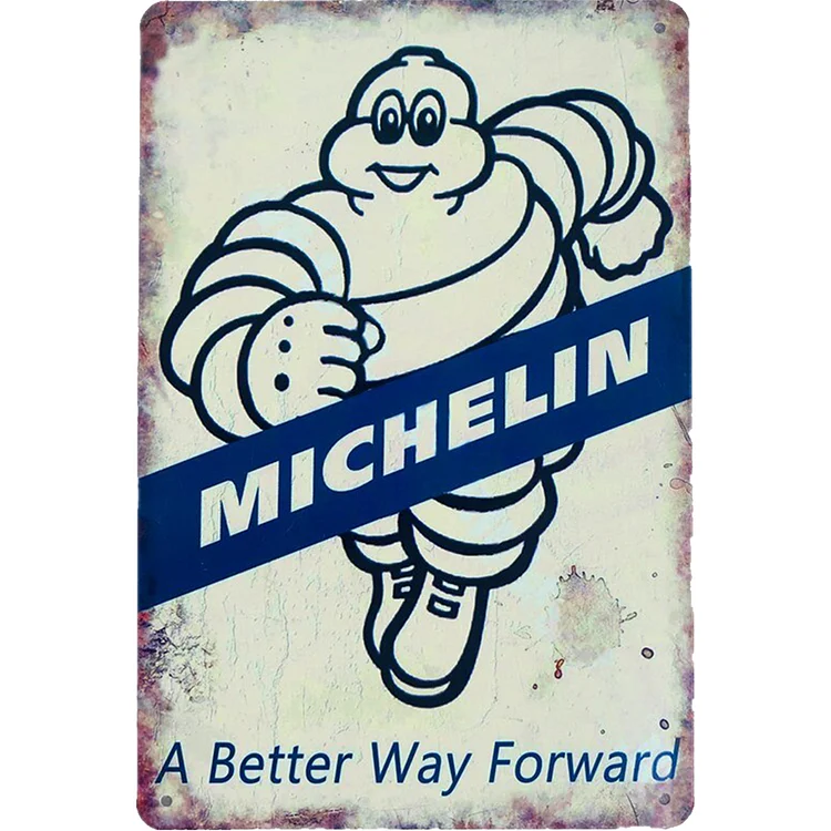 Bread Man - Vintage Tin Signs/Wooden Signs - 7.9x11.8in & 11.8x15.7in