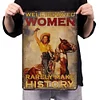[Show]Well Behaved Women Rarely Make History - Vintage Metal Signs - 20*30cm/30*40cm - Western