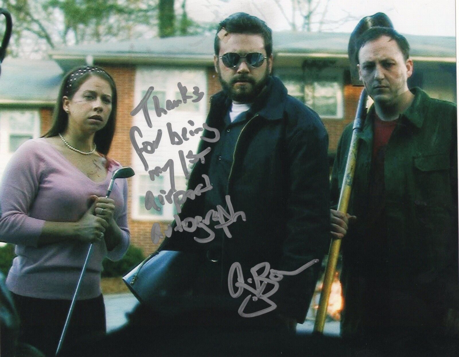 AJ Bowen Signed The Sacrament Movie 8x10 Photo Poster painting w/COA Sam Turner #4