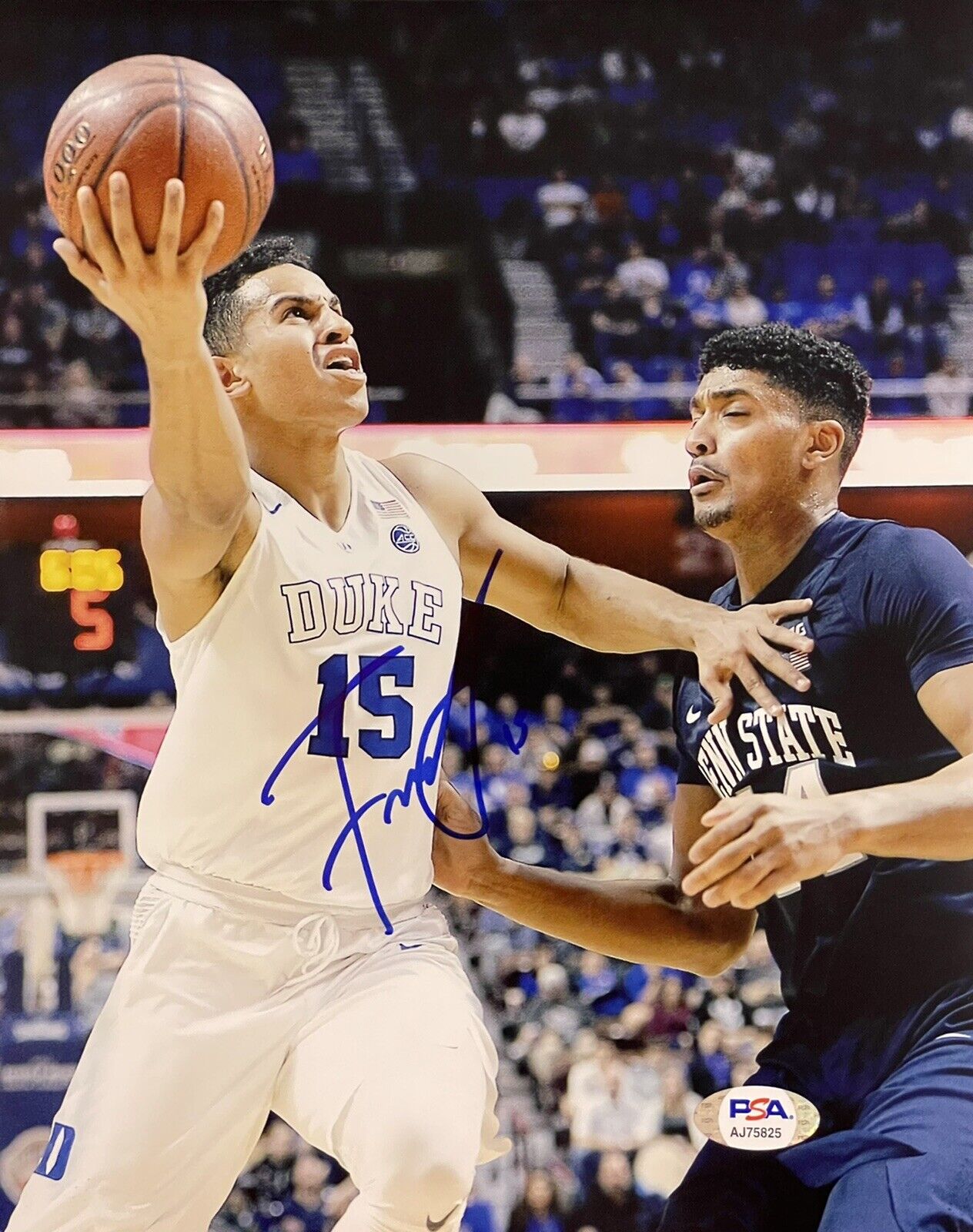 Frank Jackson Signed Autographed Duke Blue Devils 8x10 Photo Poster painting Rare Champs PSA/DNA