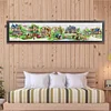European Town-11CT Stamped Cross Stitch 217*45cm/85.43*17.72in (Big Size)