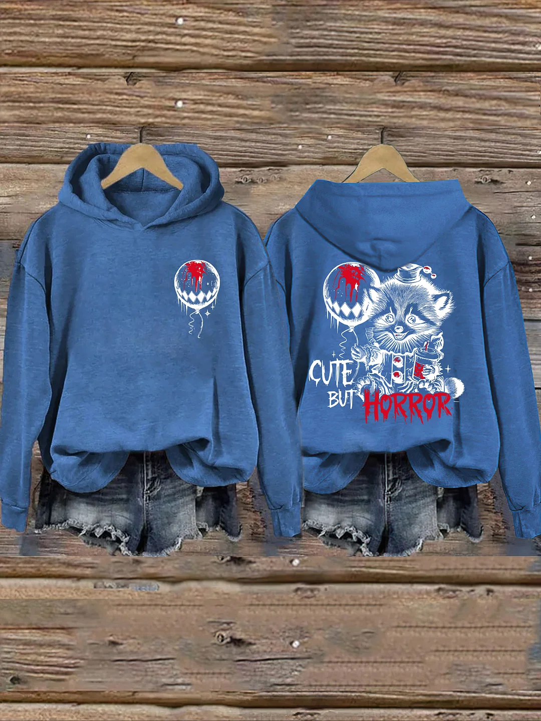 Cute But Horror Halloween Hoodie