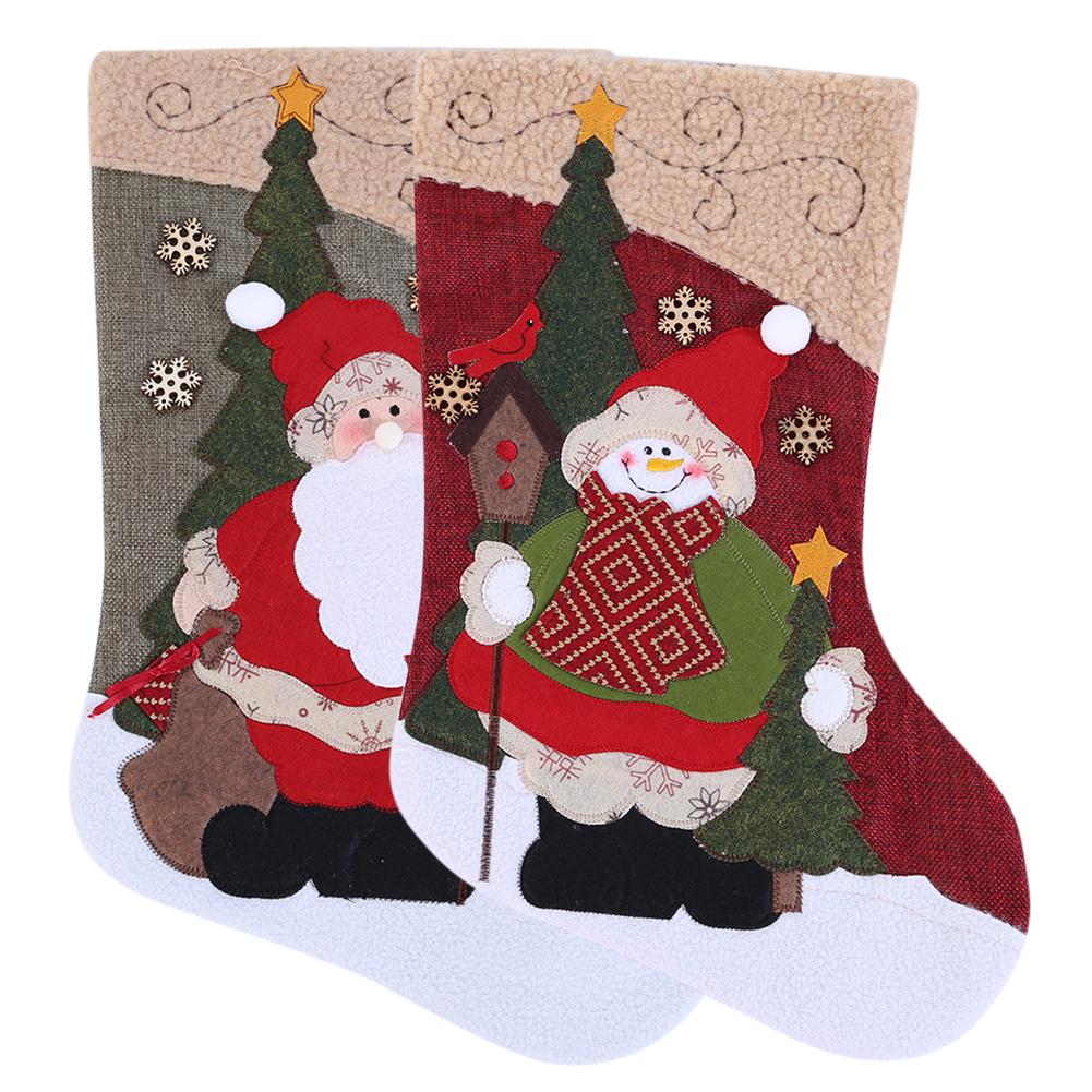 

Large Creative Christmas Stocking Chrismas Decorations for Christmas Tree, 501 Original