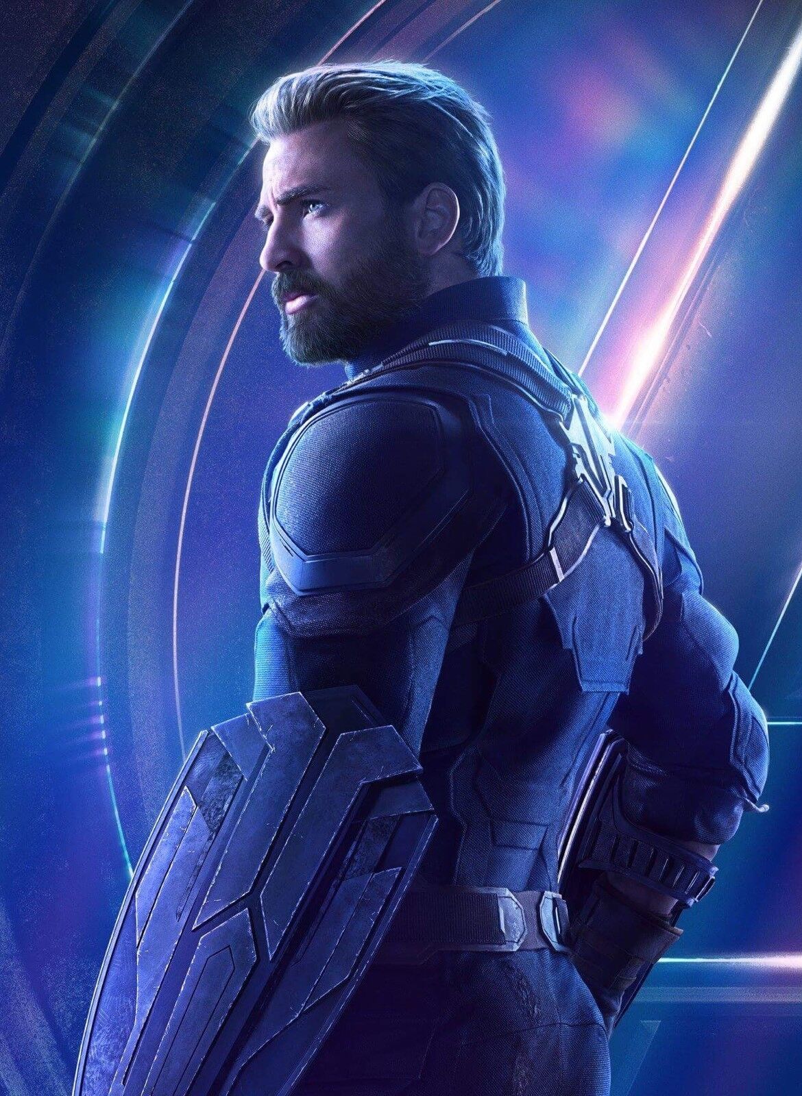 Chris Evans Captain America 8x10 Photo Poster painting Avengers Marvel Infinity War