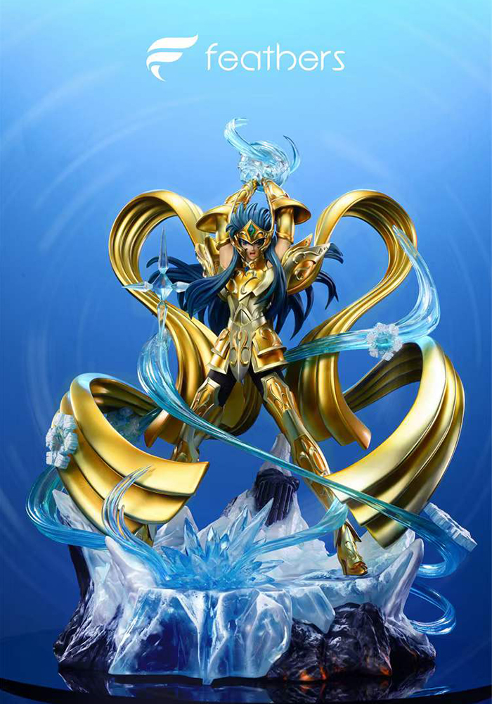 1/6 Scale Aquarius Camus - Saint Seiya Resin Statue - Feathers Studios [Pre-Order]-shopify