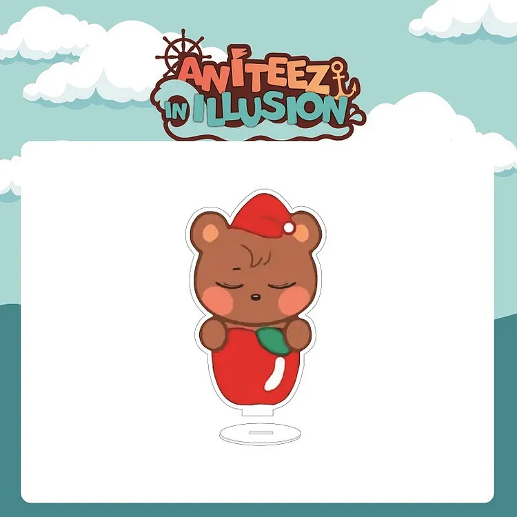 officialateezshop ATEEZ Aniteez In Illusion Transparent Acrylic Stand