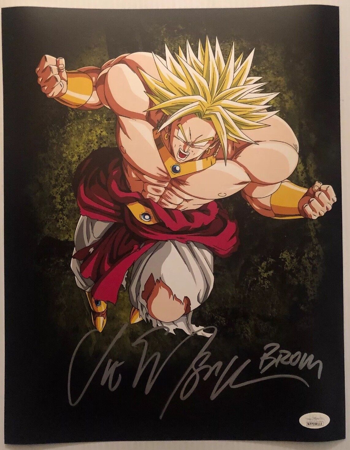 Vic Mignogna Signed Autographed 11x14 Photo Poster painting Dragon Ball Z Super Broly JSA COA 5