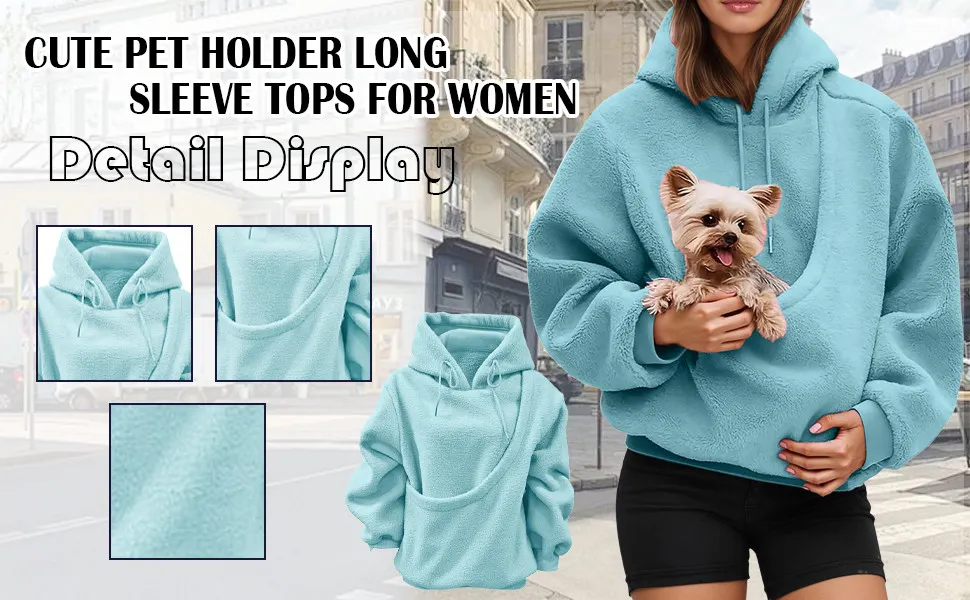 cat carrying hoodie,cat pouch hoodie,dog pouch sweatshirt,sweatshirt with cat pouch