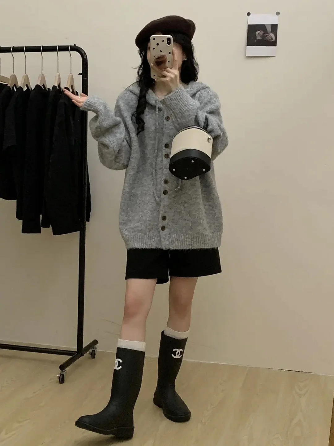 Chicfifth Sweater Women Winter Long Sleeve High Quality Autumn Vintage Top Knitted Cardigan