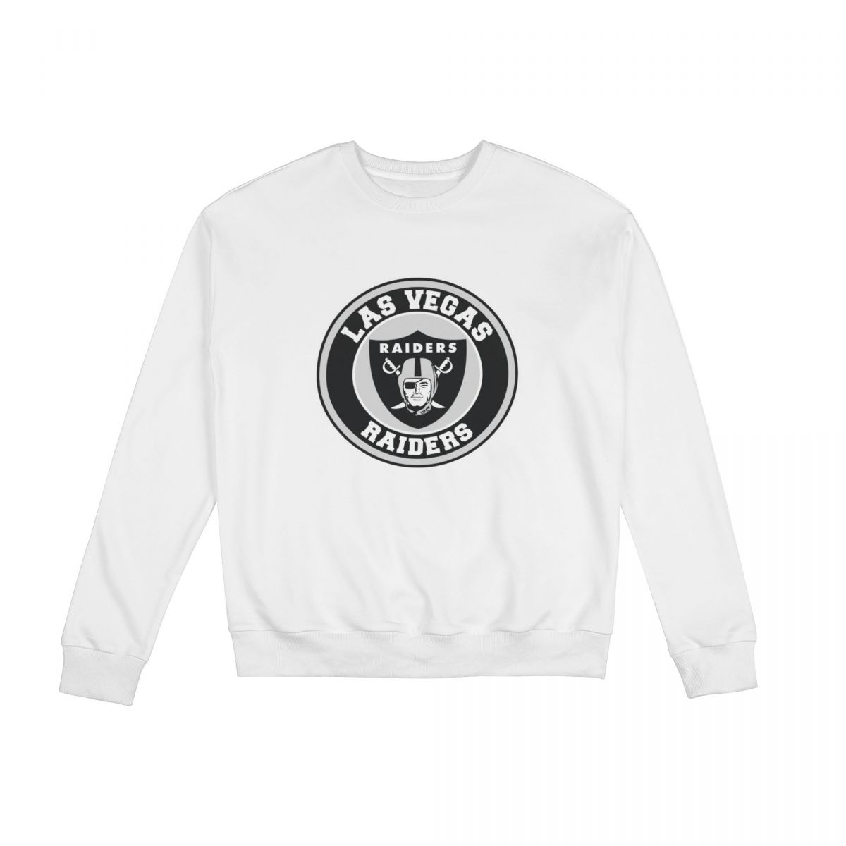 Las Vegas Raiders Circle Logo Crew Neck Sweatshirt