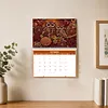2027 New DIY Diamond Painting Flower Owl Wall Calendar Kit 12-Month Flip Calendar Design Home Decor