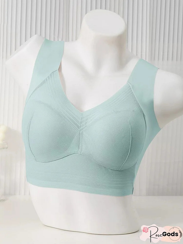 Lace Breathable Tank Top Bra No Trace Sleeping Underwear