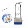 Strengthened Steel Password Padlock Warehouse Door Multi-layer Anti-theft Password Lock