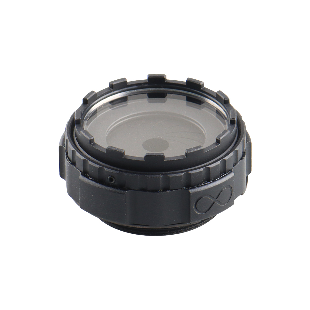 Aluminum Metal Protection Lens Cover Cap Light Shield